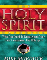 The Holy Spirit Handbook - Mike Murdock.pdf